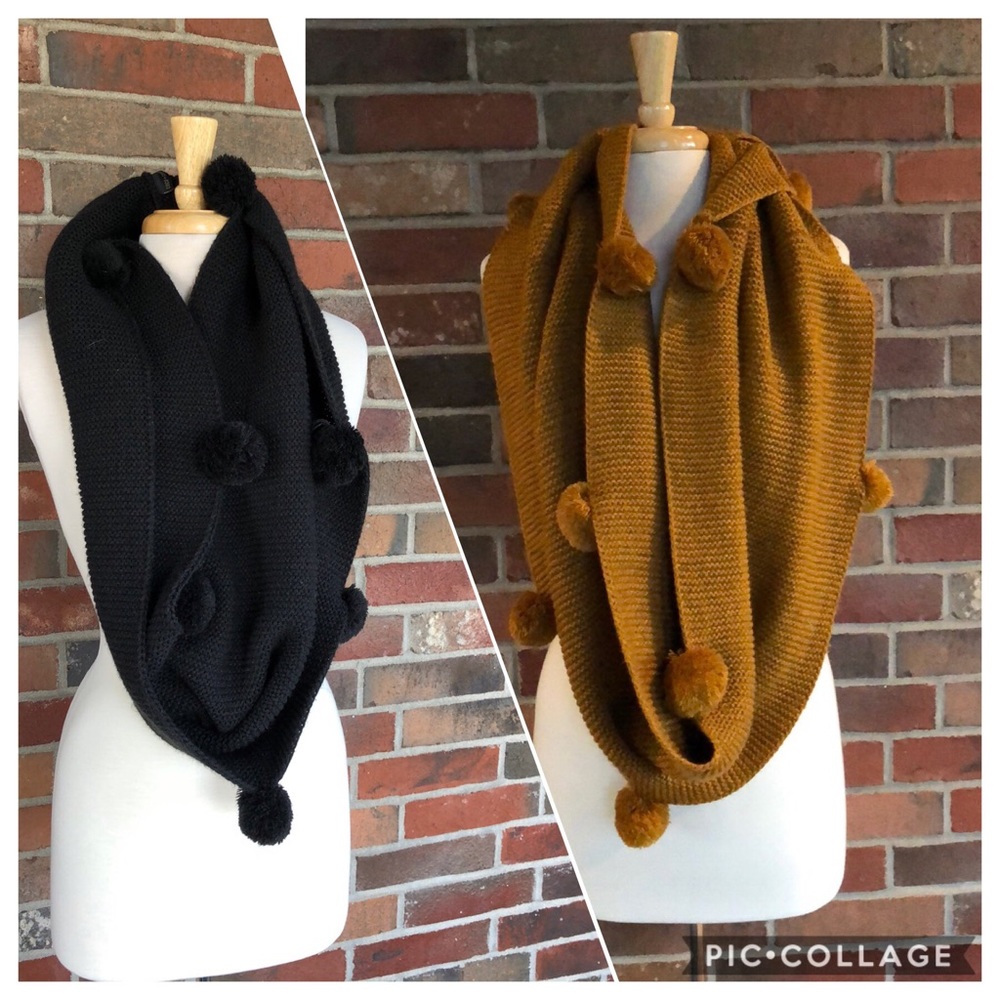 Winter infinity scarf bundle